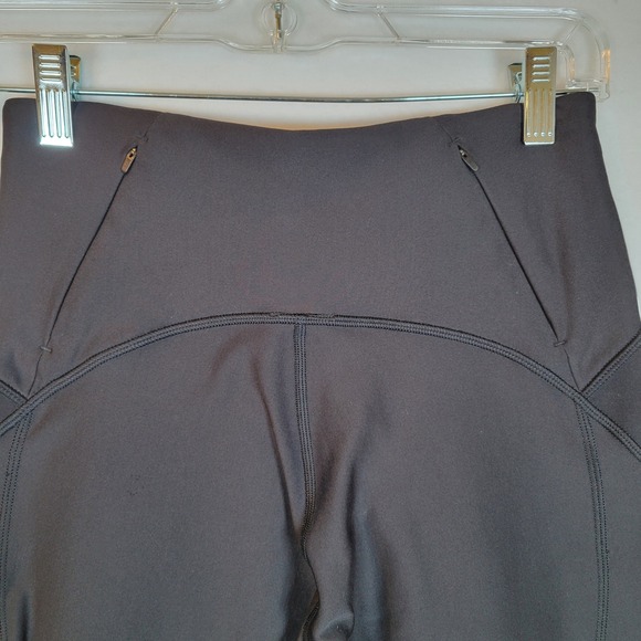 Lululemon Womens Chase The Chill Super High Rise Lined Legging Pant Size 4 Black - Picture 3 of 11